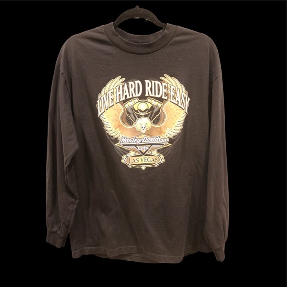 Harley-Davidson Las Vegas long sleeve M-L - Picture 1 of 5